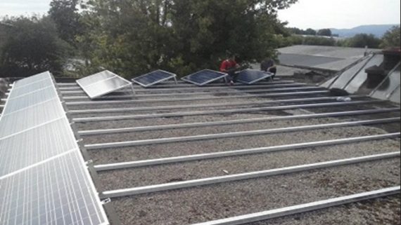 Mrežni fotonaponski sustav koji je izveo SolarProjekt d.o.o.