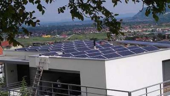 Mrežni fotonaponski sustav koji je izveo SolarProjekt d.o.o.
