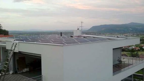 Mrežni fotonaponski sustav koji je izveo SolarProjekt d.o.o.