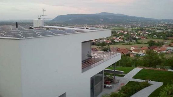 Mrežni fotonaponski sustav koji je izveo SolarProjekt d.o.o.
